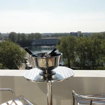 Appartement Loft Vue Fleuve Garonne Parking Gratuit à Toulouse Extérieur photo