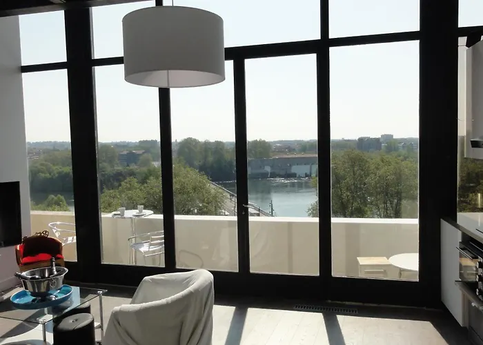 Loft Vue Fleuve Garonne Parking Gratuit