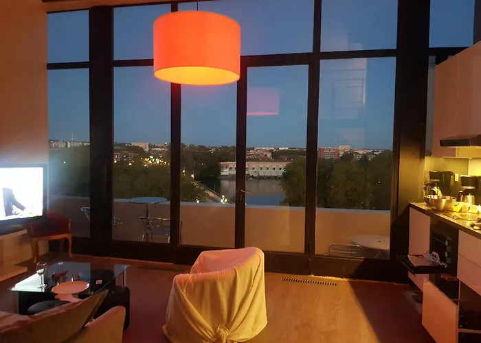Loft Vue Fleuve Garonne Parking Gratuit
