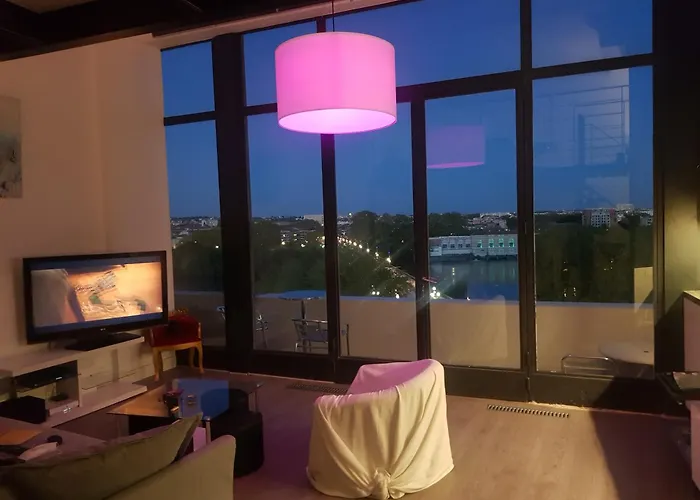Loft Vue Fleuve Garonne Parking Gratuit