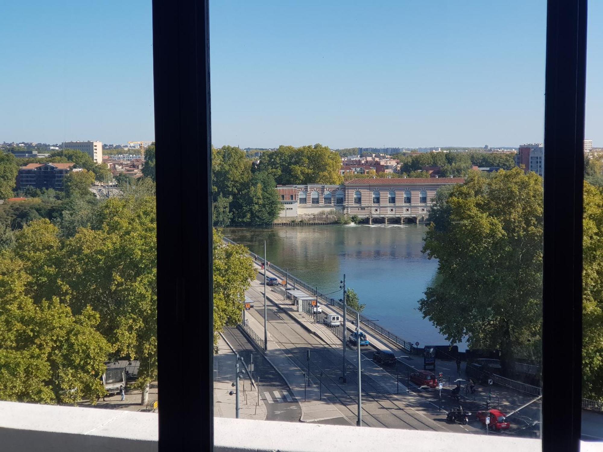 Apartment Loft Vue Fleuve Garonne Parking Gratuit *